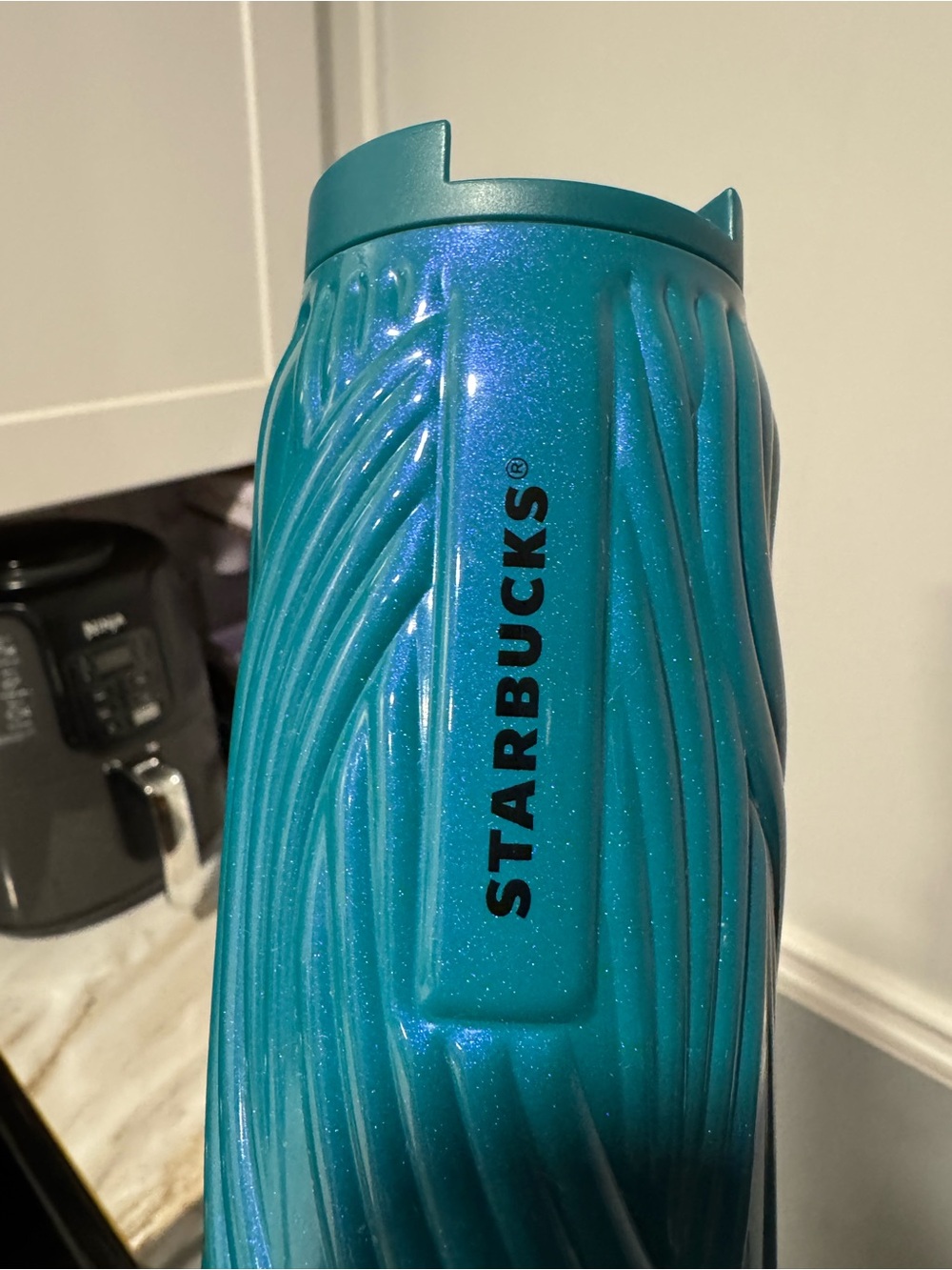 Starbucks Shimmer Teal Travel Mug
